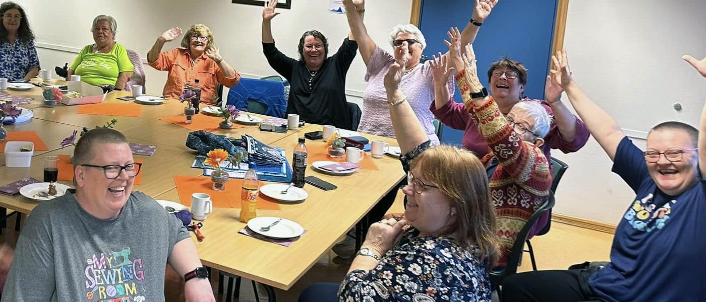 LHL Narvik sin strikkegruppe "Ull og Tull"