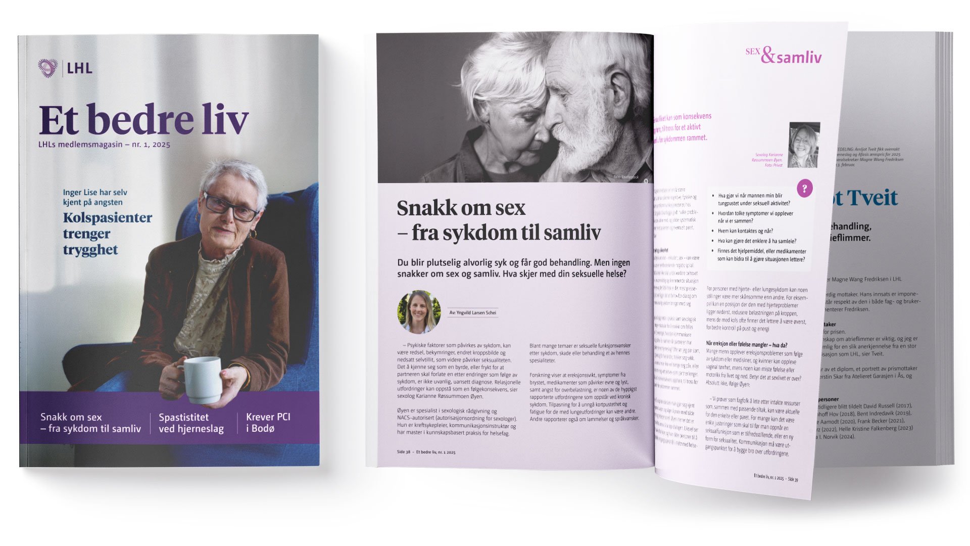 Medlemsmagasinet Et bedre liv, nr 1, 2025