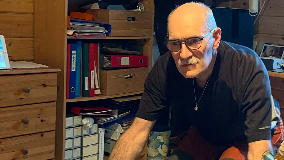 Håkon Gebhart trener til Hjertekampen