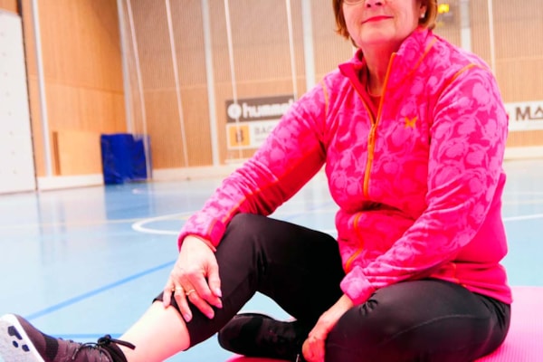 For Eva Fjell, som kun har 32 prosent lungekapasitet, er treningen her utrolig viktig.