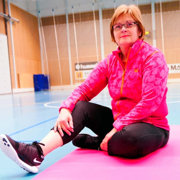 For Eva Fjell, som kun har 32 prosent lungekapasitet, er treningen her utrolig viktig.