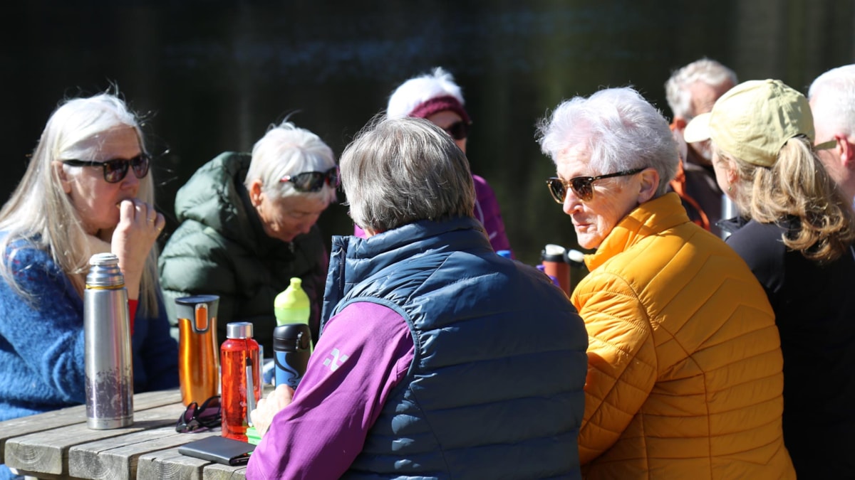 LHL Nannestad og Gjerdrum har nistepause under fellestur