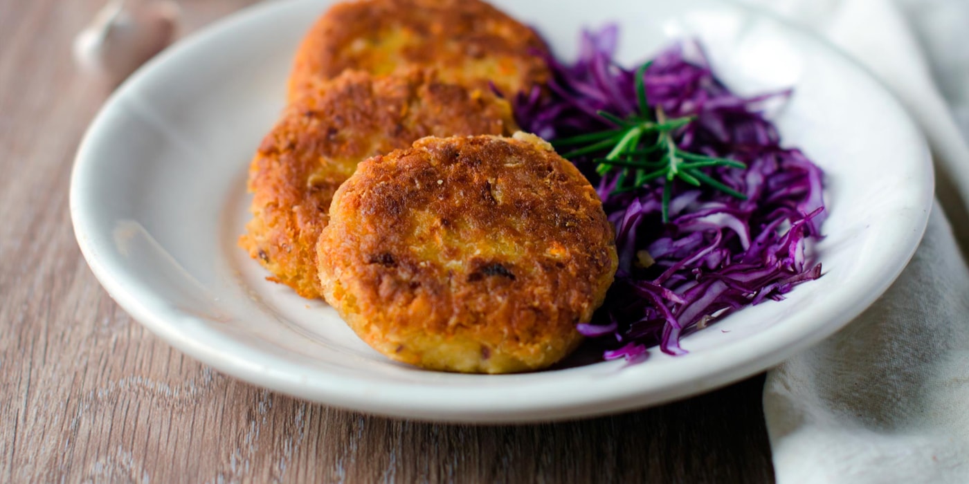Vegetarisk medisterkaker