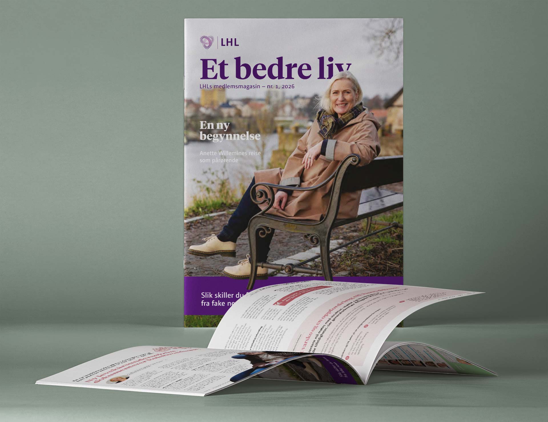 Forside av Et bedre liv-magasinet, utgave nr. 1 i 2026