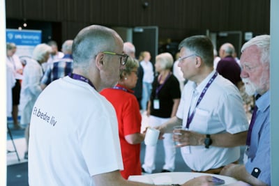 Fra LHLs landsmøte, stands