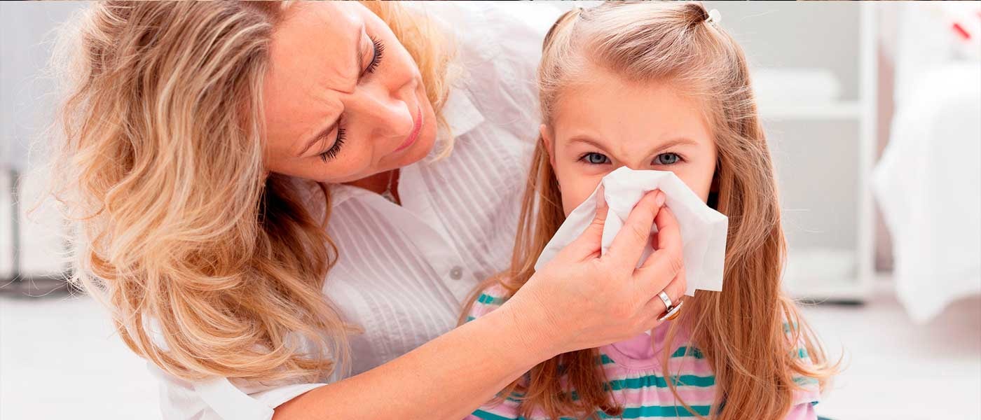Snyte nese på barn