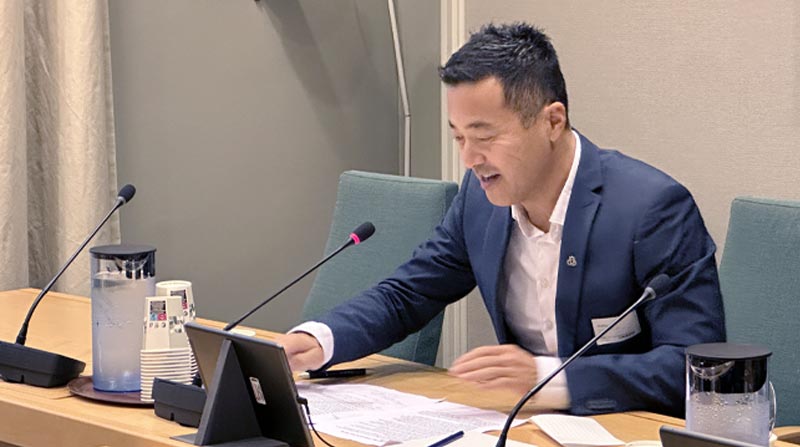 Generalsekretær Magne Wang Fredriksen i LHL under høringen