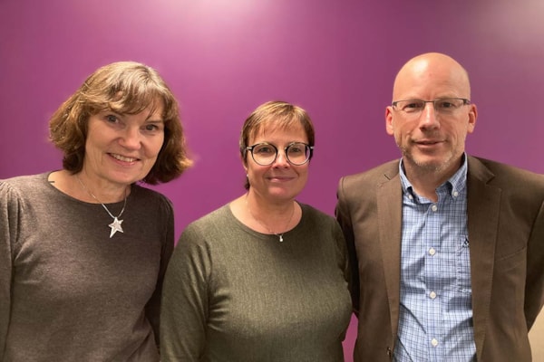 Marianne Brodin, Marita Lysstad Bjerke og Tommy Skar