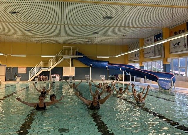 Bassengtrening med LHL Flekkefjord og Lund