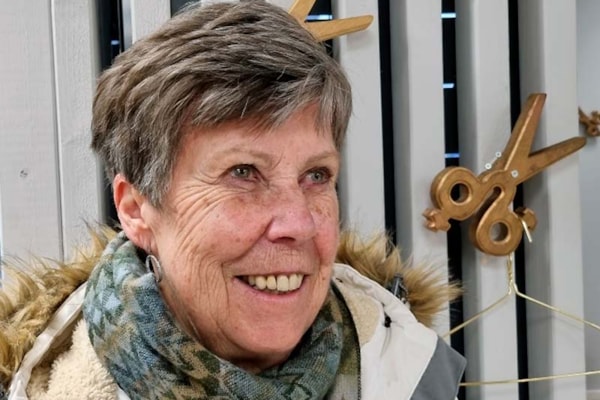 Fornøyd og glad turdeltager