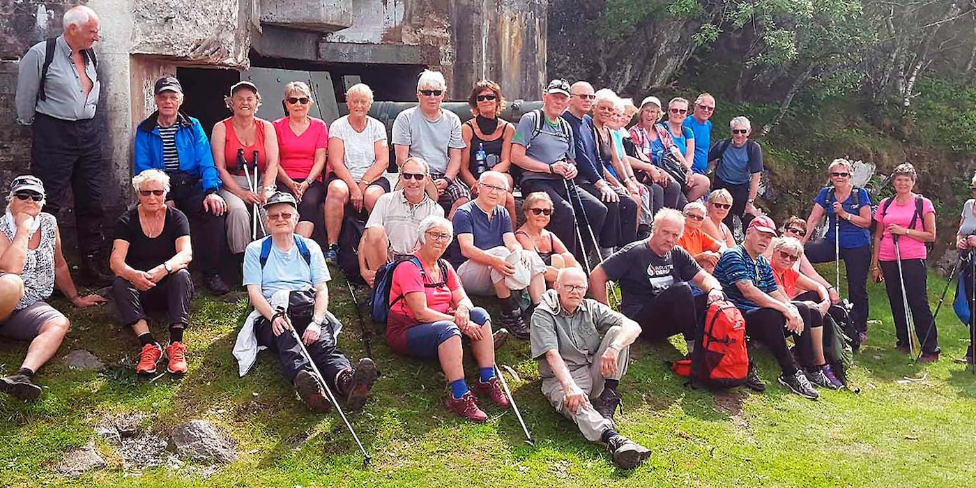 Medlemmer i LHL Flekkefjord på tur