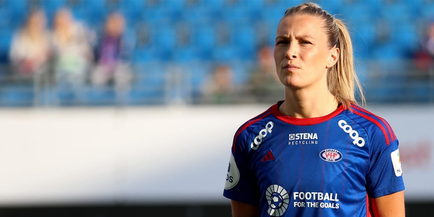 Mimmi Löfwenius Veum på fotballbanen
