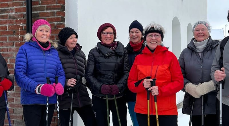 Nordic walking med LHL Hadsel
