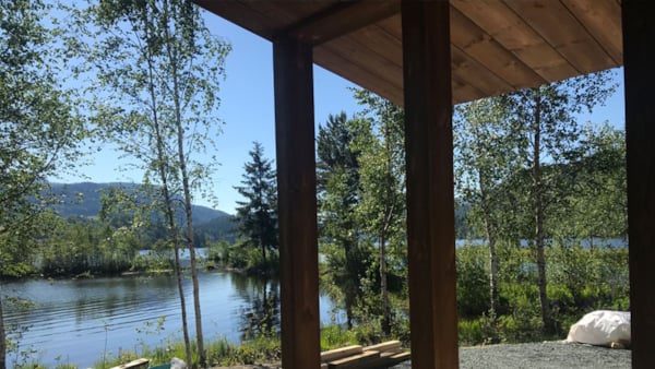 utsikt fra gapahuken