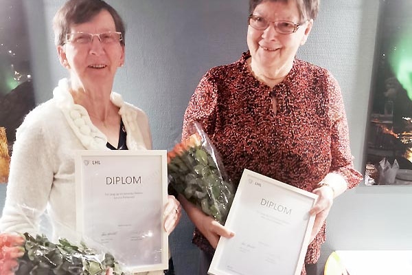 Jorunn Pettersen og Mary-Ann Mikkelsen i LHL Kjøllefjord