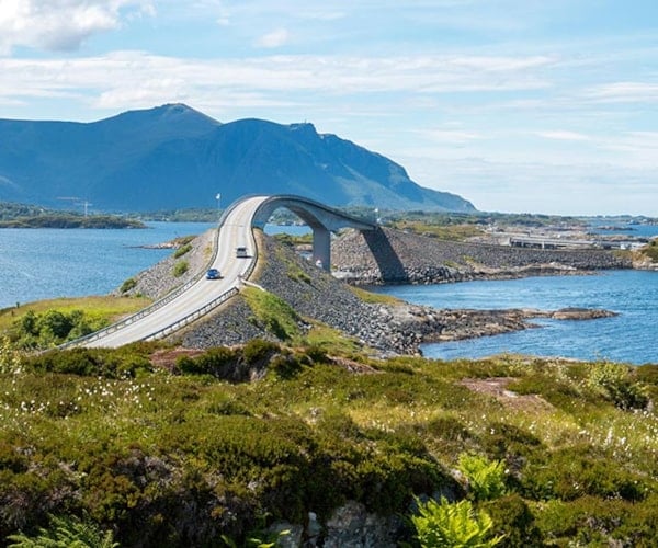 Bilde fra Atlanterhavsvegen, Møre og Romsdal