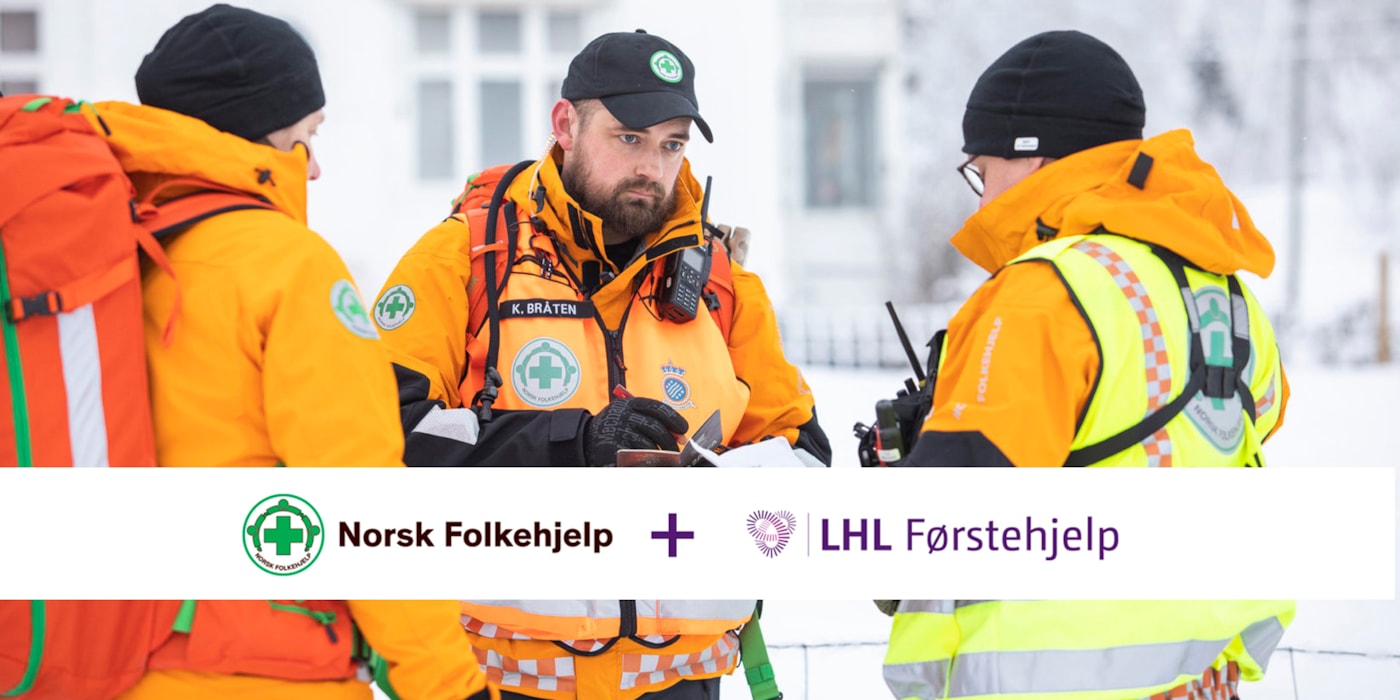 Norsk Folkehjelp + LHL Førstehjelp