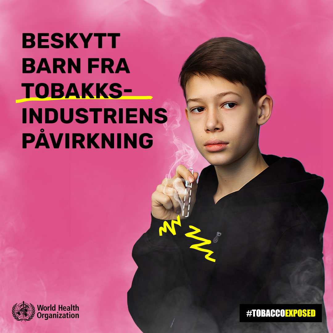 Tobakksindustrien satser på en ny generasjon (WHO)