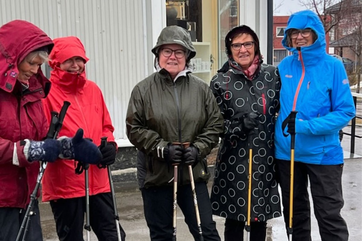 Nordic walking med LHL Hadsel