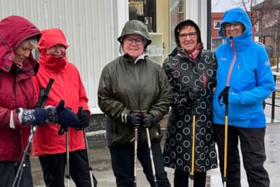 Nordic walking med LHL Hadsel