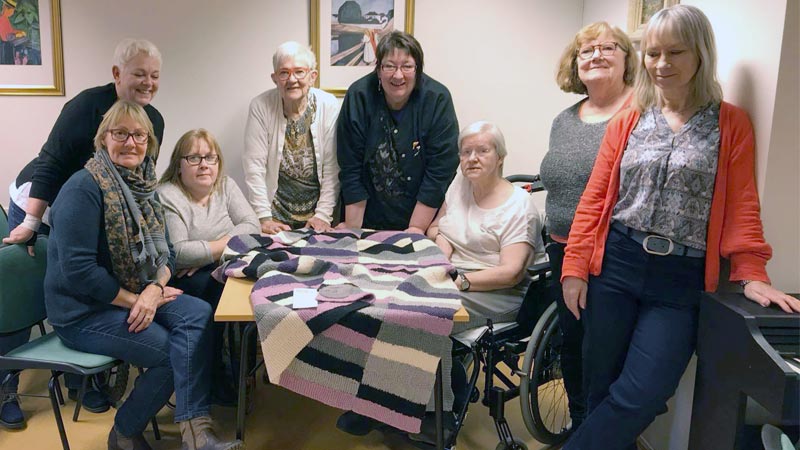 LHL Narvik sin strikkegruppe "Ull og Tull"