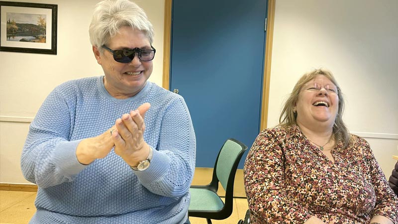 LHL Narvik sin strikkegruppe "Ull og Tull"