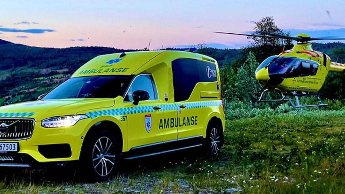 Ambulanse med helikopter