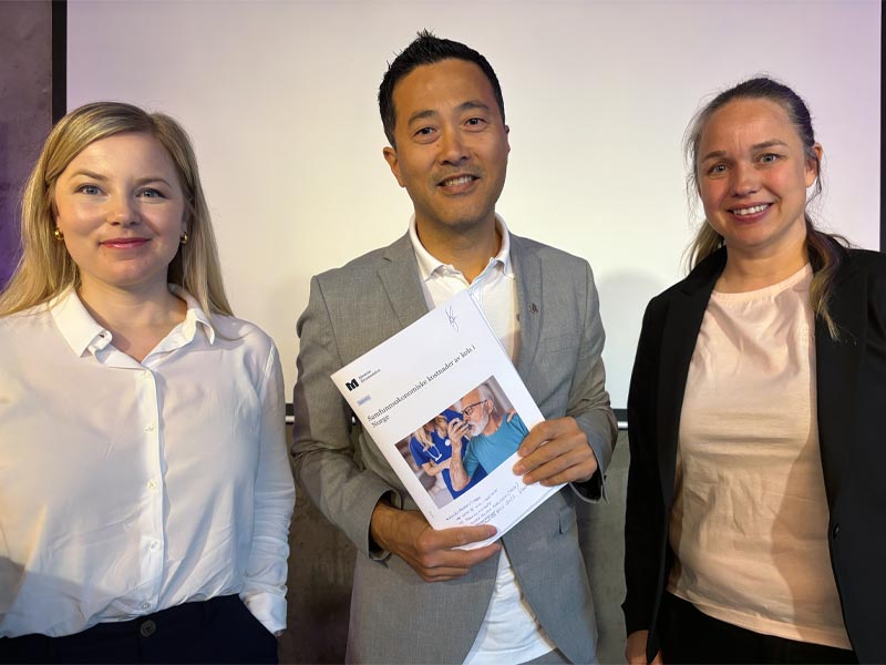 Sigrid Vikjord, Magne Wang Fredriksen og Marit Teigen Hauge