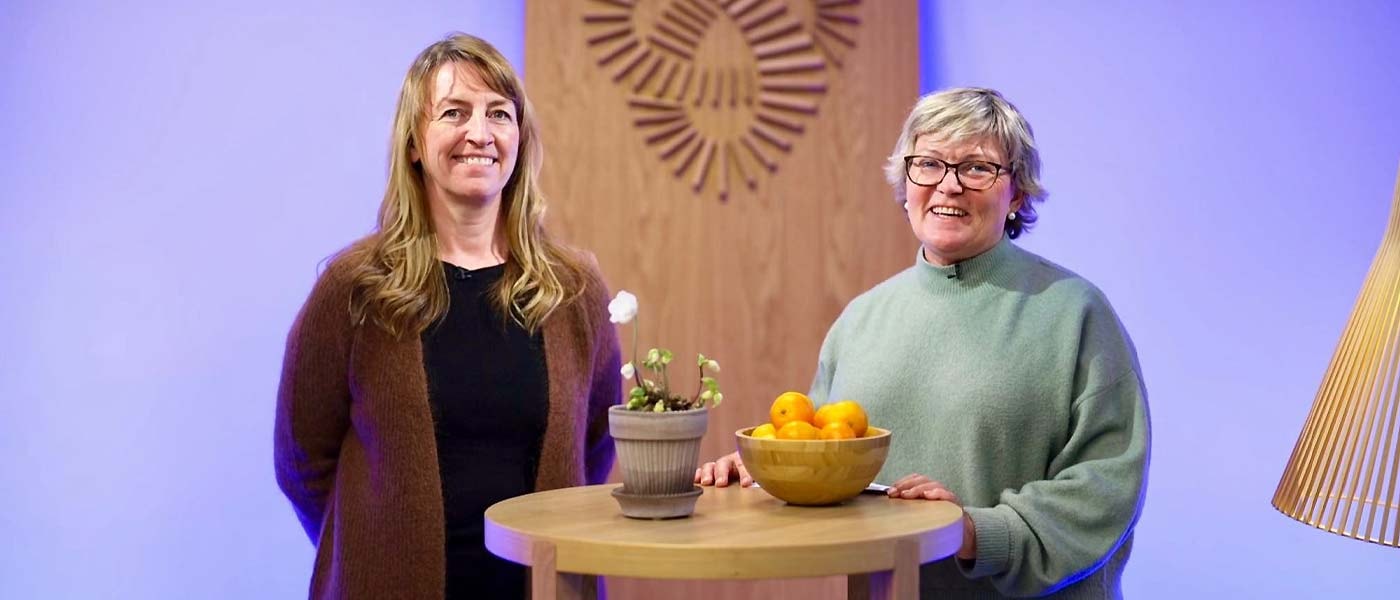 Margrethe Sellæg og Helle Grøttum