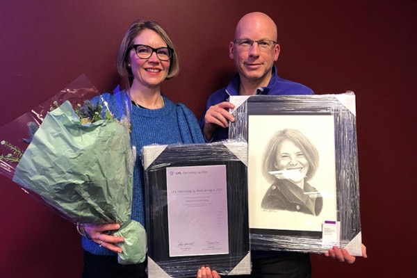 Helle Kristine Falkenberg og Tommy Skar