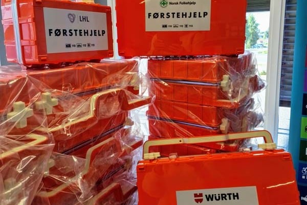 Bilde av førstehjelpskofferter