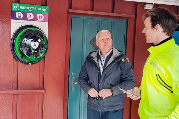 LHL Hjertestarterfond deler ut hjertestarter på Ullevålseter