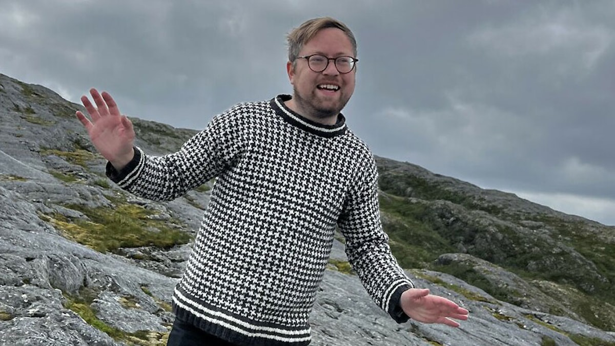 PÅ FJELLTUR: Etter operasjonen kan Joachim endelig gå tur i fjellet uten å være redd for å kollapse.