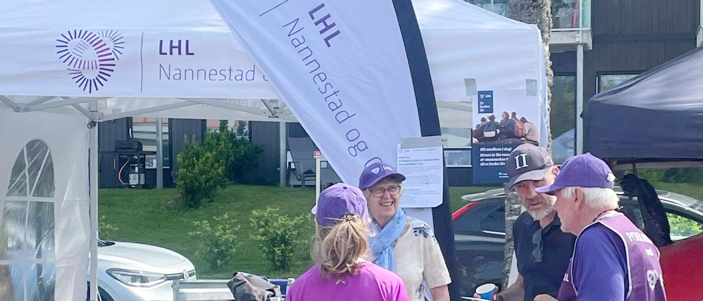 Bilde av LHL Nannestad og Gjerdrum på stand