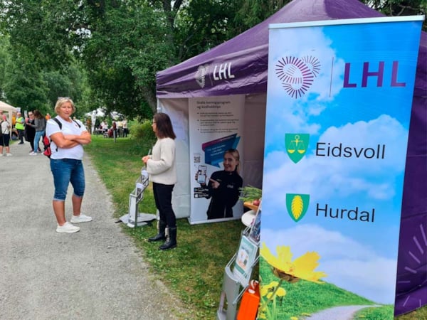 LHL Eidsvoll og Hurdal sin stand