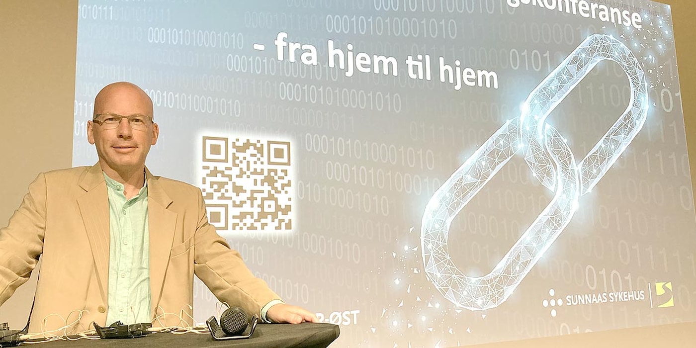 Tommy Skar på Hjem til hjem-konferansen