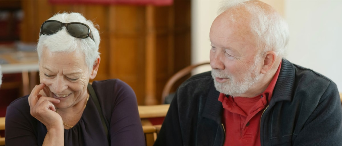 Bilde av eldre mann og dame