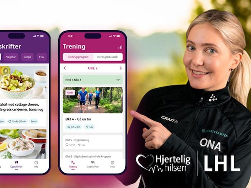Bli med på Hjertekampen, med Ona