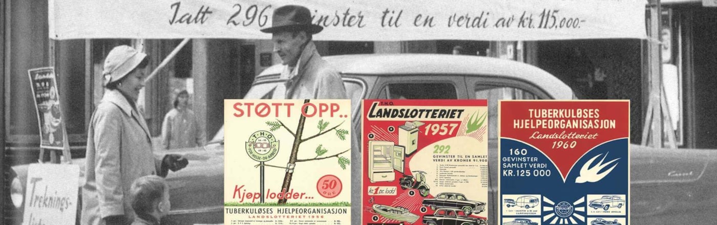 LHL-lotteriet, bilde fra 1958