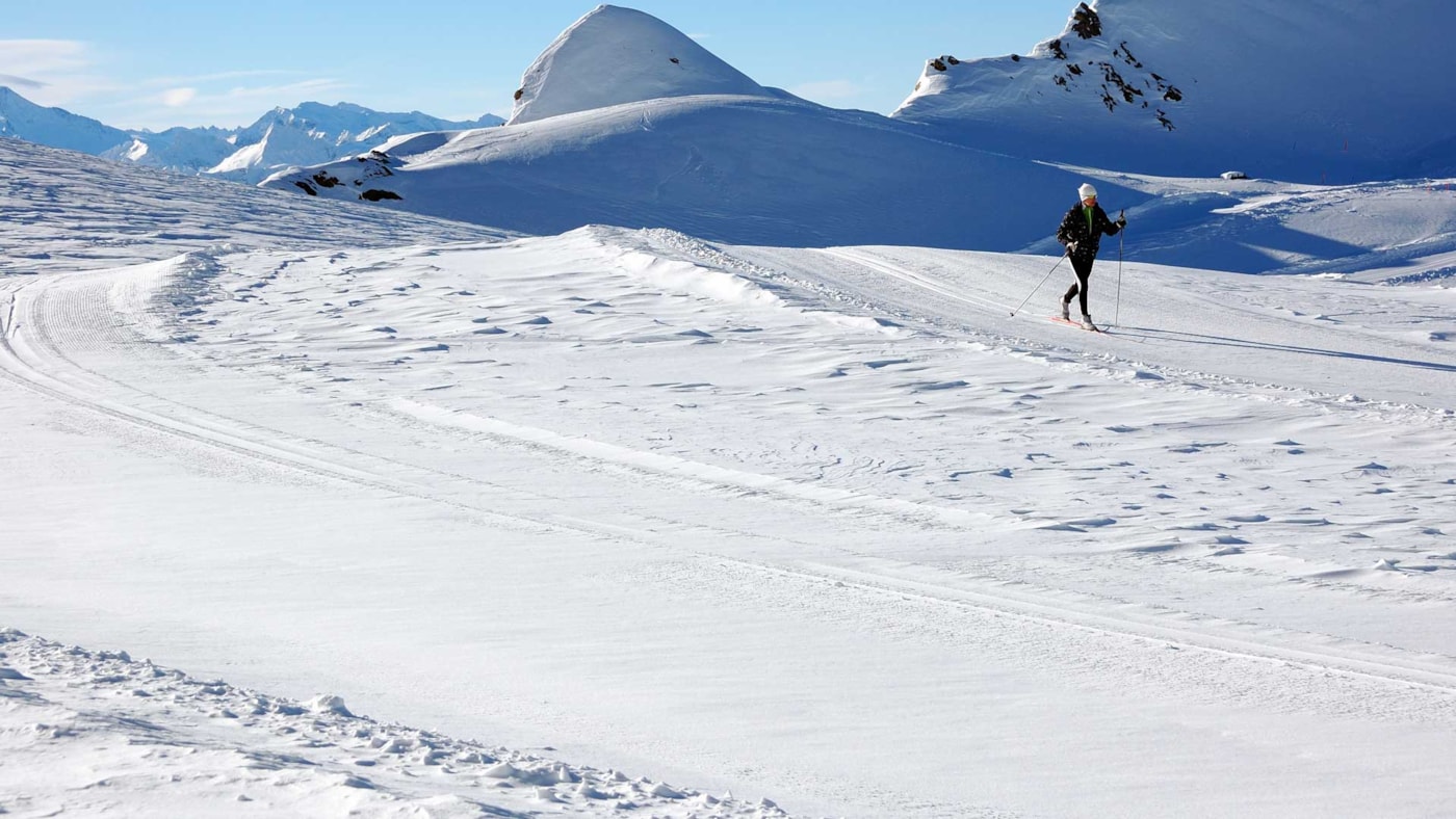 Skitur i fjellet