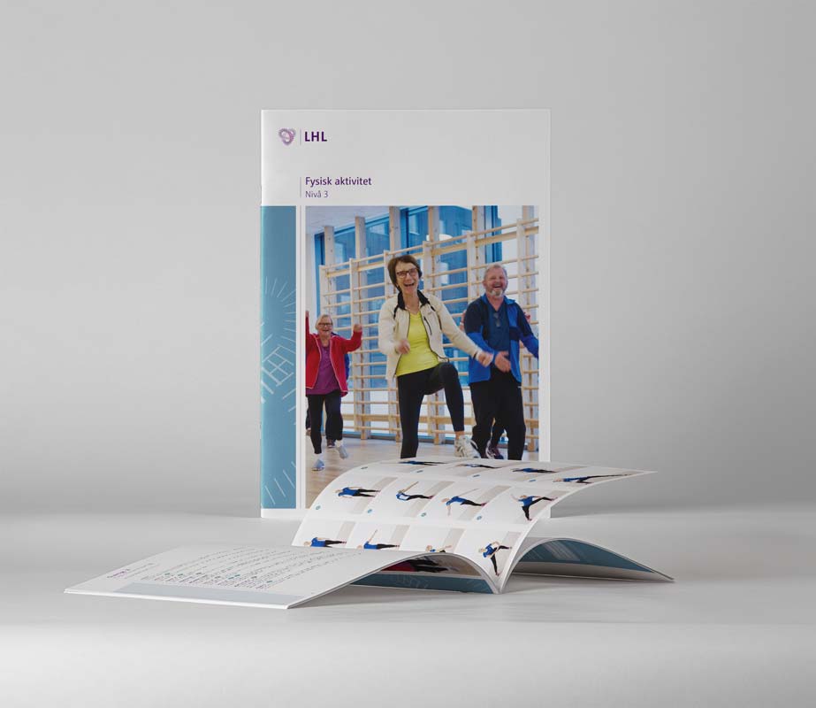 Forside av treningshefte nivå 3
