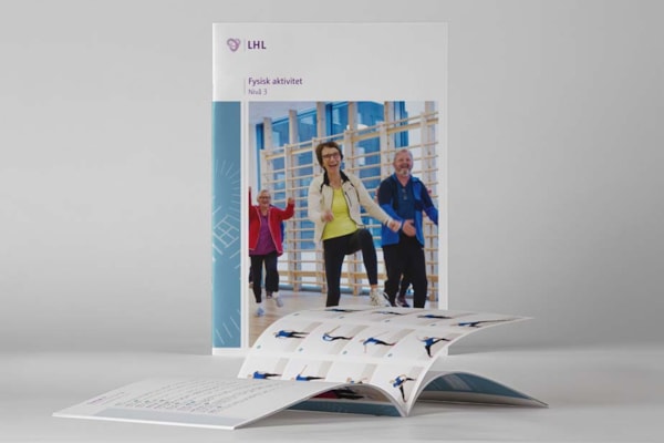 Forside av treningshefte nivå 3
