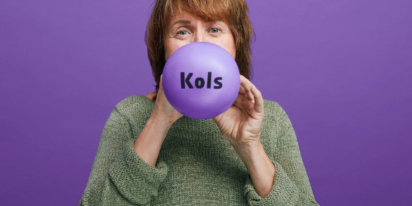 Kols - som å puste i en ballong