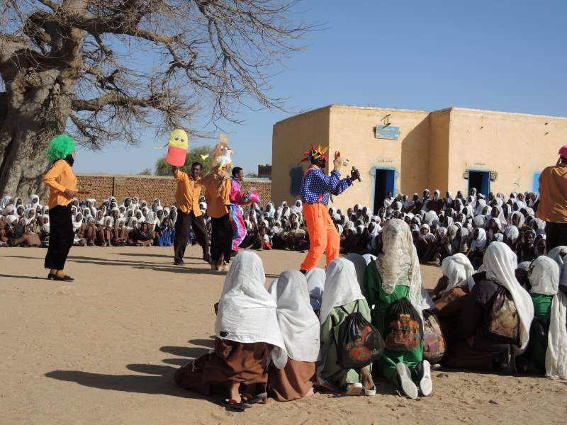 TB drama primary school North darfur