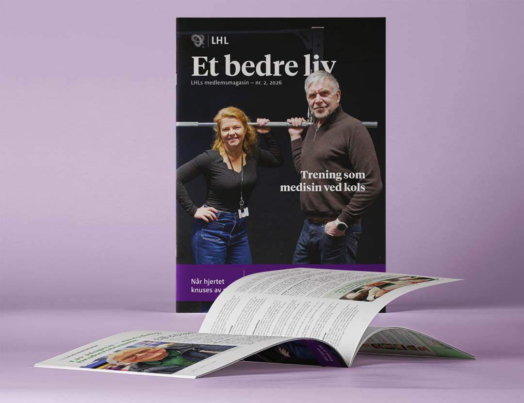 Forside av Et bedre liv, medlemsmagasinet til LHL