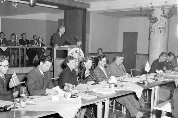 Fra landsmøtet i 1953
