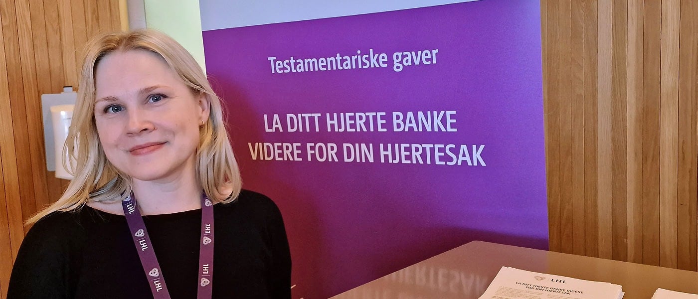 Ragnhild Eidsgaard Akre Aas, rådgiver og ansvarlig for testamentariske gaver i LHL